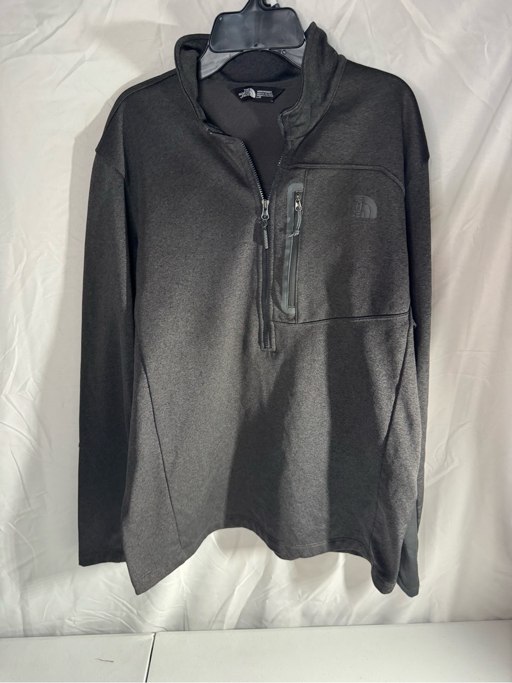 The North Face Men’s Black Half-Zip Fleece Pullover